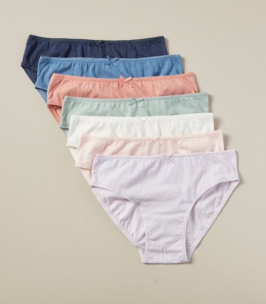 7 Pack Organic Cotton Briefs