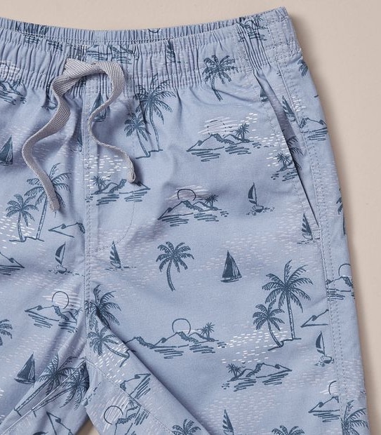 Volley Print Shorts