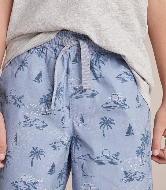 Volley Print Shorts