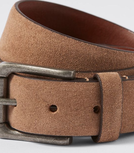 Leather Suede Belt