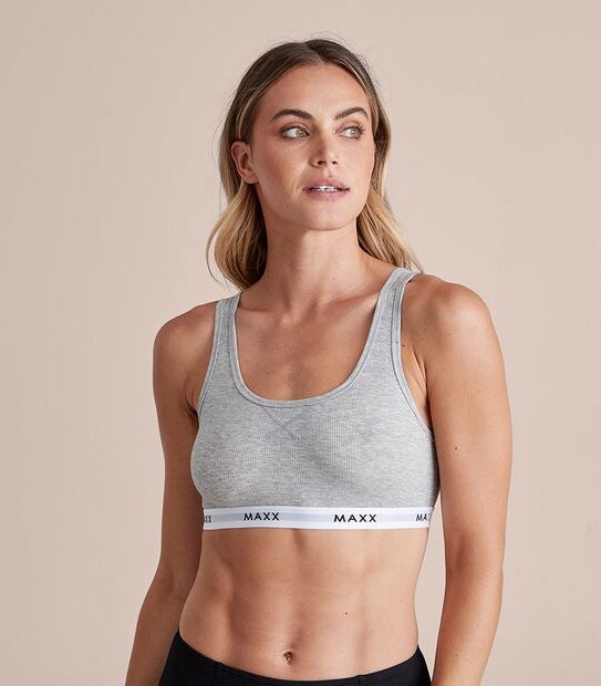 Maxx Cotton Rib Crop Top; Style: LCT39172