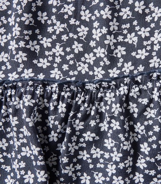 Shirred Waist Skirt