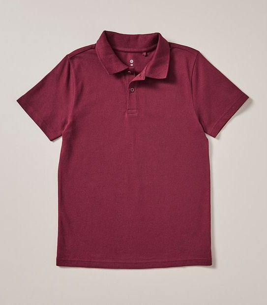 Short Sleeve School Polos
