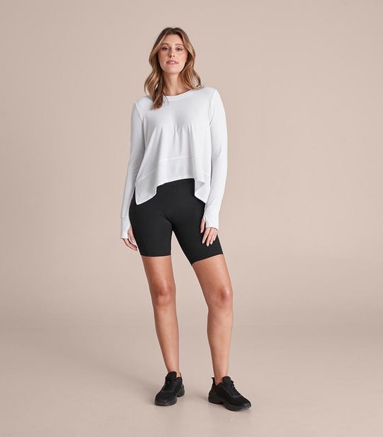 Active Long Sleeve Flowy Top