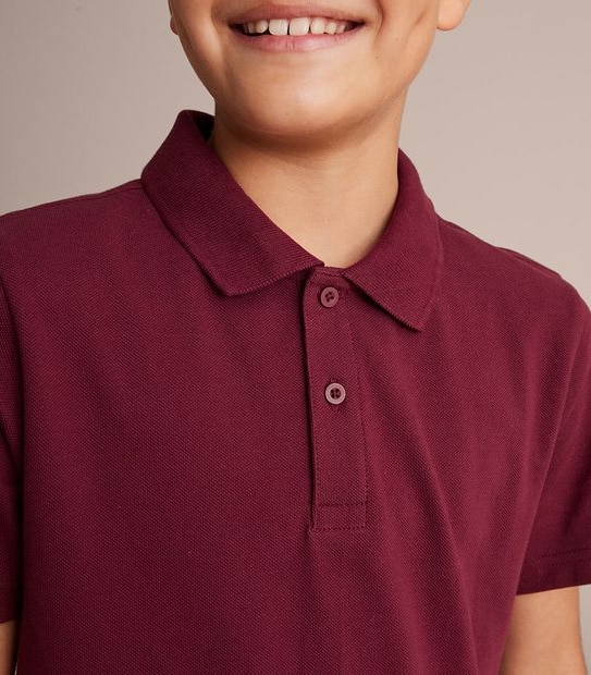 Short Sleeve School Polos