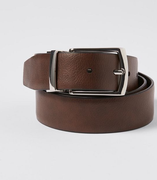 Reversible Leather Belt