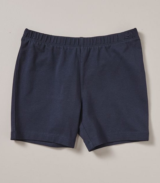 School Bike Short Short Length - Navy Blue