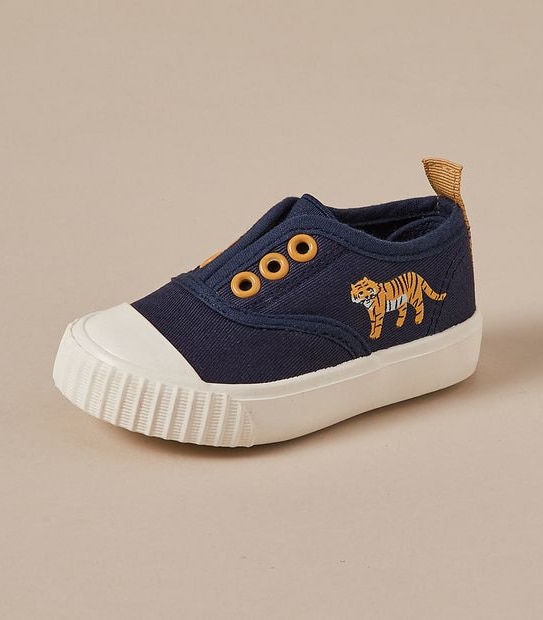 Baby Tiger Laceless Sneakers