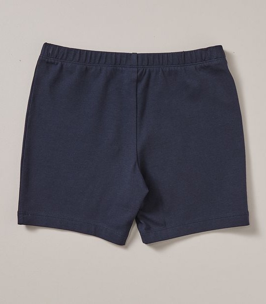 School Bike Short Short Length - Navy Blue