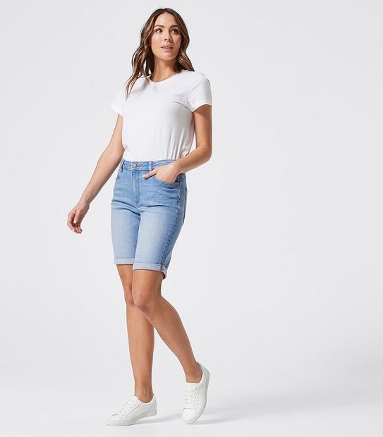 Bermuda Denim Shorts 