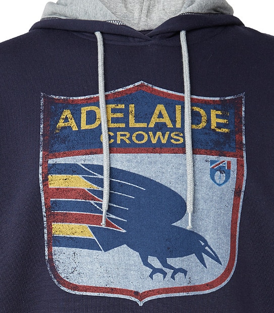 Men's AFL Retro Hooded Jumper - Adelaide