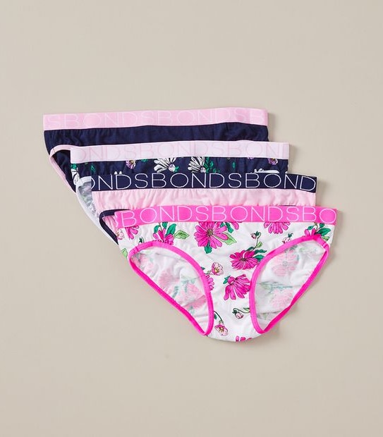 4 Pack Bonds Bikini Briefs