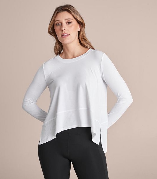 Active Long Sleeve Flowy Top