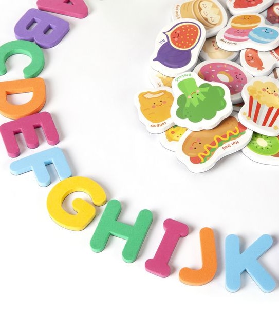 Crayola ABC Matching Magnet Set -  Foodie Garden