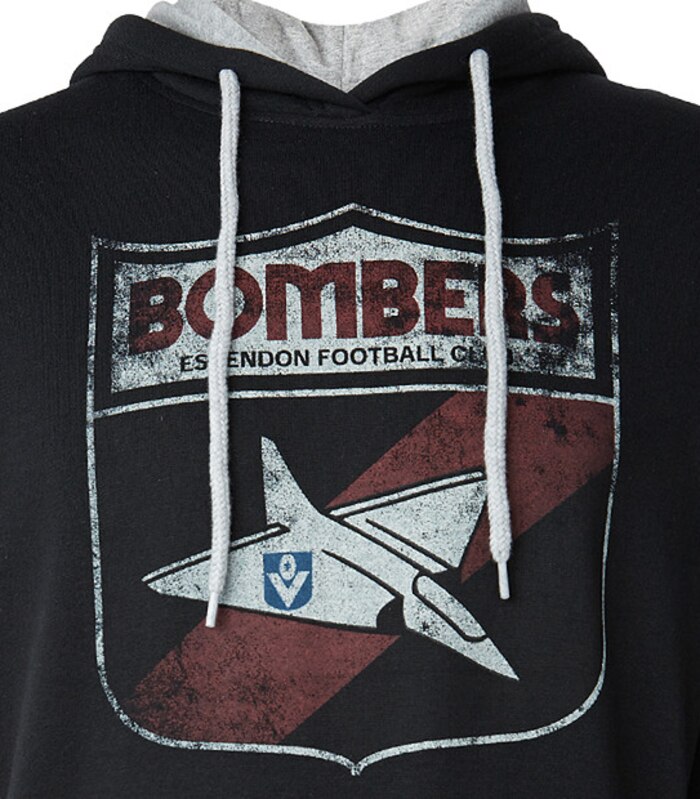 Men's AFL Retro Hooded Jumper - Essendon Bombers | Target Australia
