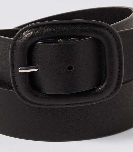 Covered Buckle Waist Belt