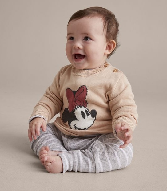 Baby Disney Minnie Mouse Knit Jumper