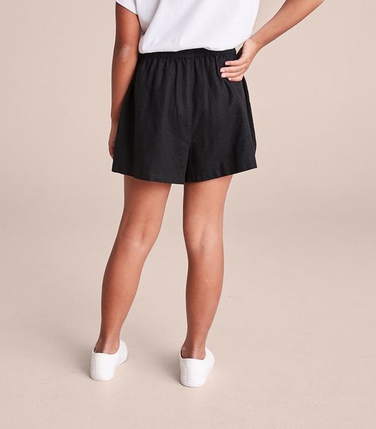 Linen Blend Shorts