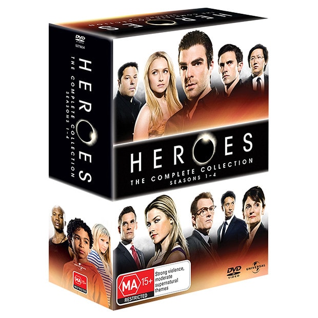 Heroes The Complete Collection Seasons 1 - 4 Box Set - DVD