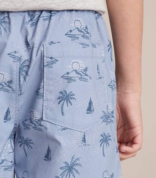 Volley Print Shorts