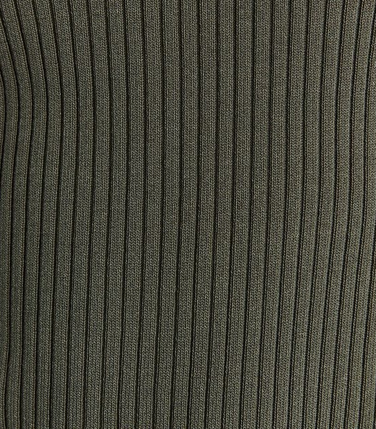 Preview High Neck Rib Knit Top