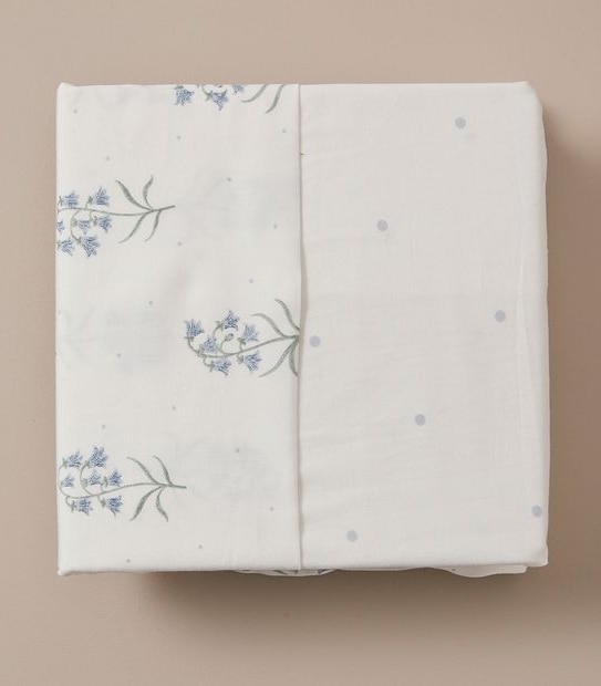 bub. 2 Pack Fitted Bassinet Sheets