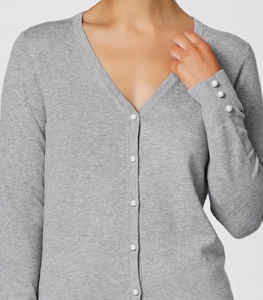V-Neck Cardigan