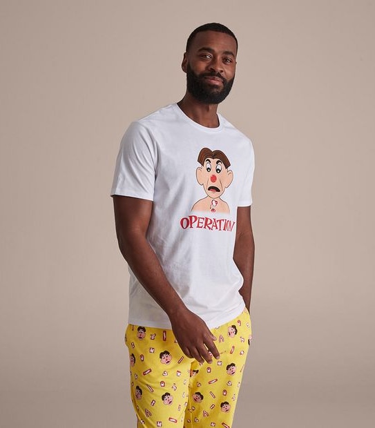 Swag Licensed Jersey Pyjama Set - Operation