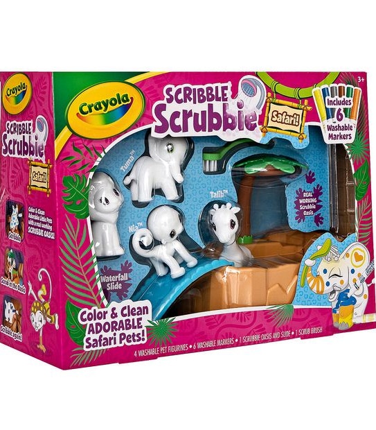 Crayola Scribble Scrubbies Safari Tub Set