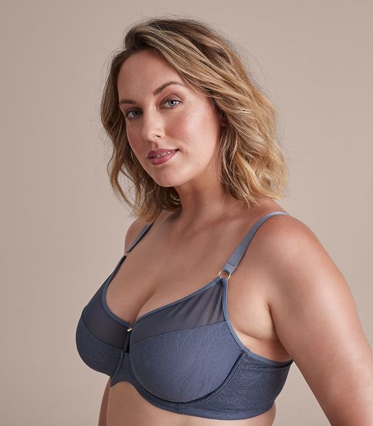Fuller Figure All Over Mesh Underwire Bra; Style: TLEMR090