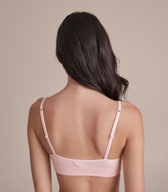 Lily Loves Ribbed Strappy Crop Top; Style: LBR98832