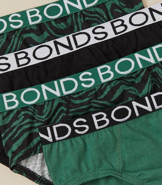 4 Pack Bonds Briefs