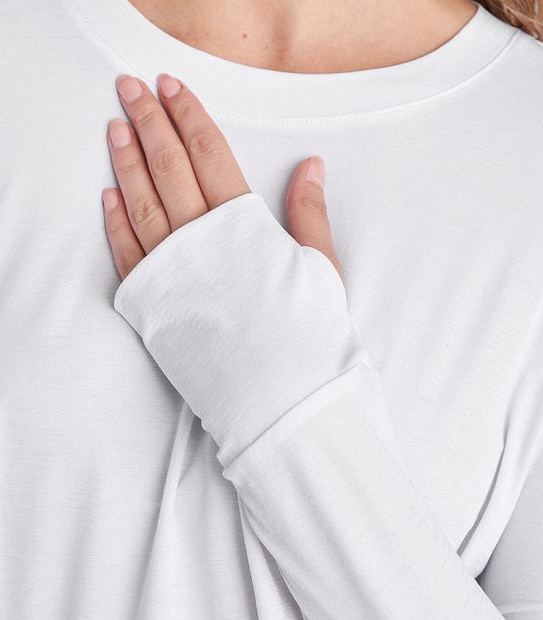 Active Long Sleeve Flowy Top