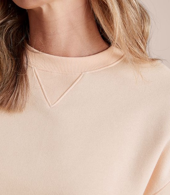 Active Oversized Fleece Crew Jumper
