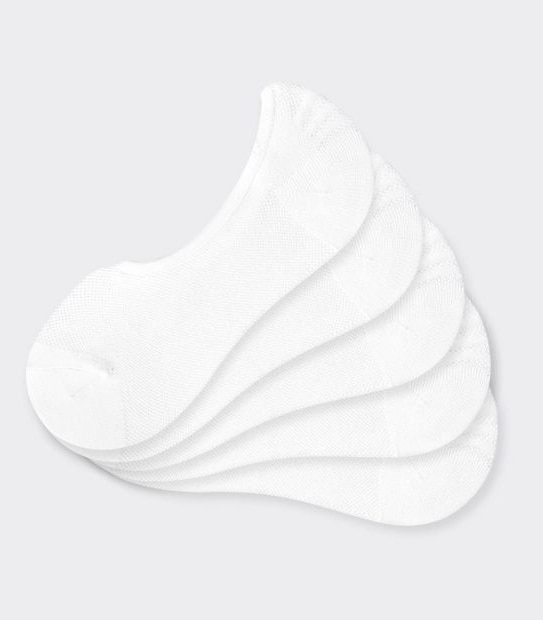 Active Womens 5 Pack Mesh Sneaker Socks