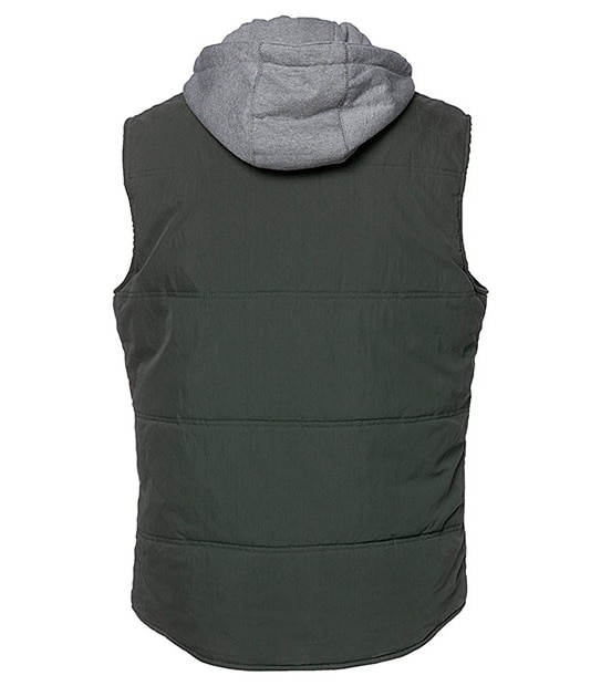 Hooded Padded Gilet Vest