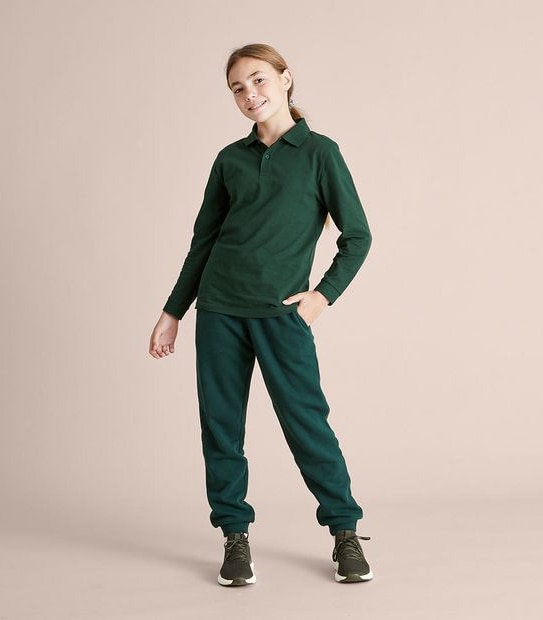 Long Sleeve Polo Top