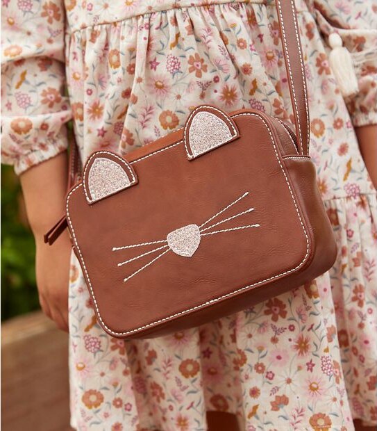 Kids Kitty Crossbody Bag