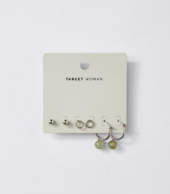 3 Pack Earrings