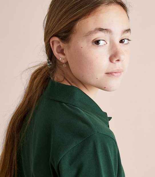 Long Sleeve Polo Top