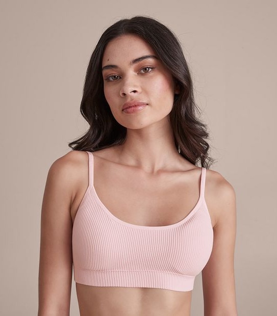 Lily Loves Ribbed Strappy Crop Top; Style: LBR98832