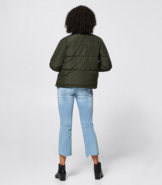 Puffer Jacket - Khaki