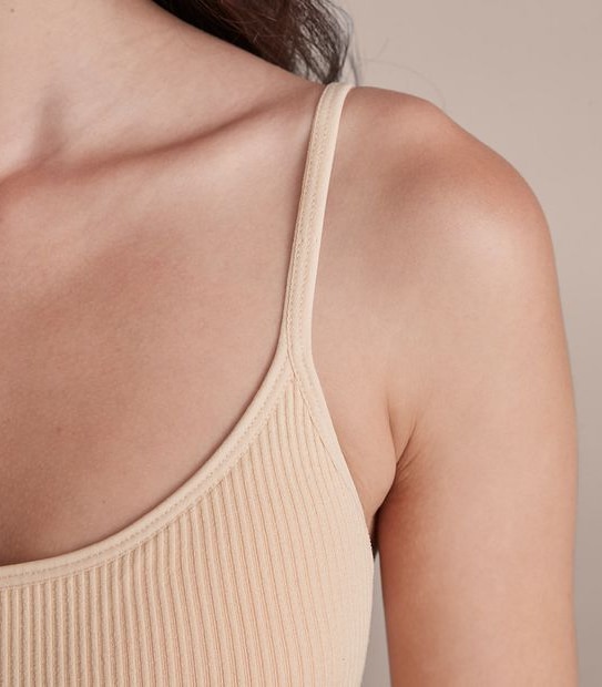 Lily Loves Ribbed Strappy Crop Top; Style: LBR98832 2 of 6