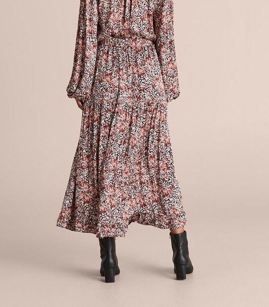 Preview Multi Ruffle Midi Skirt