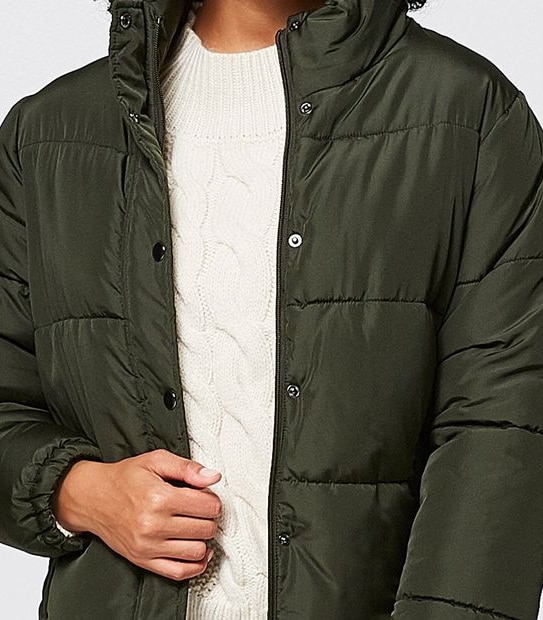 Puffer Jacket - Khaki