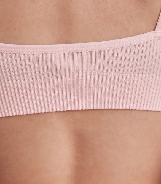 Lily Loves Ribbed Strappy Crop Top; Style: LBR98832