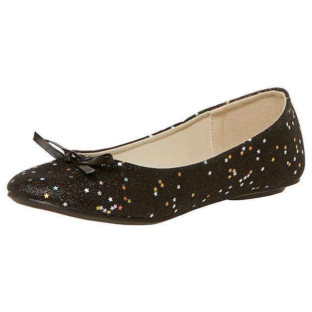 Foxy Senior Glitter Ballet Flats Foxy Senior Glitter Ballet Flats