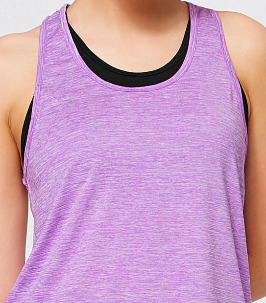 Active Racer Tank With Built-It Crop 4 of 4