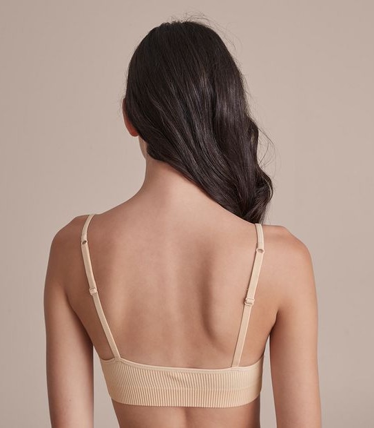 Lily Loves Ribbed Strappy Crop Top; Style: LBR98832 6 of 6