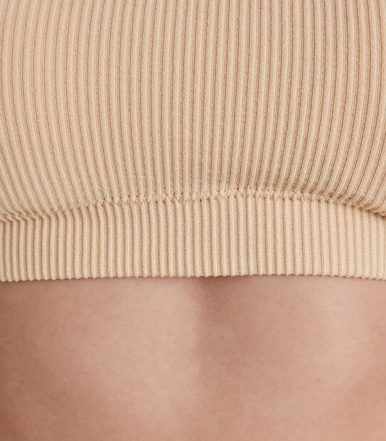 Lily Loves Ribbed Strappy Crop Top; Style: LBR98832 5 of 6